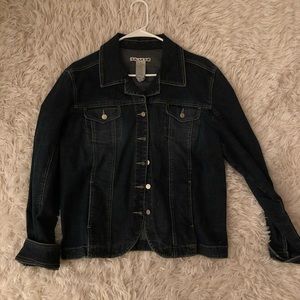 AMI dark blue jean jacket